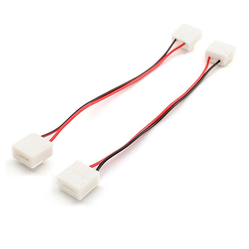 Комплект коннекторов Apeyron Electrics 09-14 (2 клипсы с проводами) для одноцветной светодиодной ленты 12В 10мм IP65 - Светильники - Cветодиодные ленты - . Магазин оборудования для автономного и резервного электропитания Ekosolar.ru в Уссурийске