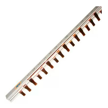 Шина соединительная PIN 3-фазная 63А (1м) Энергия, 5 шт - Электрика, НВА - Щитки и аксессуары для монтажа - Шины нулевые - . Магазин оборудования для автономного и резервного электропитания Ekosolar.ru в Уссурийске
