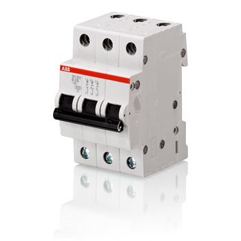 Автоматический выключатель ABB SH203L 3P 25А (С) 4,5kA - Электрика, НВА - Модульное оборудование - Автоматические выключатели - . Магазин оборудования для автономного и резервного электропитания Ekosolar.ru в Уссурийске