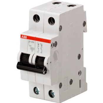 Автоматический выключатель ABB SH202L 2P 25А (С) 4,5kA - Электрика, НВА - Модульное оборудование - Автоматические выключатели - . Магазин оборудования для автономного и резервного электропитания Ekosolar.ru в Уссурийске