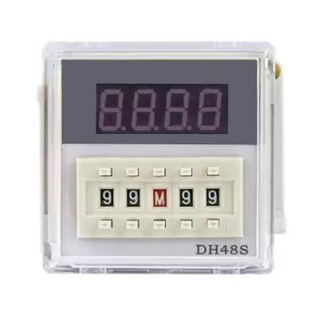 Реле времени цифровое 220V DH48S-2Z AC Энергия - Электрика, НВА - Реле, автоматизация и управление - Реле времени - . Магазин оборудования для автономного и резервного электропитания Ekosolar.ru в Уссурийске