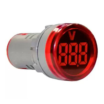 Индикатор значения напряжения AD22-RV красный Энергия - Электрика, НВА - Устройства управления и сигнализации - Сигнальная аппаратура - . Магазин оборудования для автономного и резервного электропитания Ekosolar.ru в Уссурийске