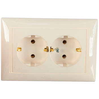 Розетка Legrand Valena 2X2К+З в сборе белая - Электрика, НВА - Выключатели и розетки - Розетки - . Магазин оборудования для автономного и резервного электропитания Ekosolar.ru в Уссурийске