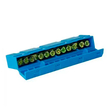 Шина TS-0609H 12 way в синем корпусе Энергия, 10 шт - Электрика, НВА - Щитки и аксессуары для монтажа - Шины нулевые - . Магазин оборудования для автономного и резервного электропитания Ekosolar.ru в Уссурийске