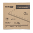 Панель ультратонкая светодиодная LightPhenomenON LT-UTP-01-IP40-40W-4000К - Светильники - Для общественных зданий - . Магазин оборудования для автономного и резервного электропитания Ekosolar.ru в Уссурийске