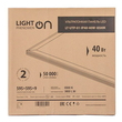 Панель ультратонкая светодиодная LightPhenomenON LT-UTP-02-IP40-40W-6500К LED - Светильники - Для общественных зданий - . Магазин оборудования для автономного и резервного электропитания Ekosolar.ru в Уссурийске